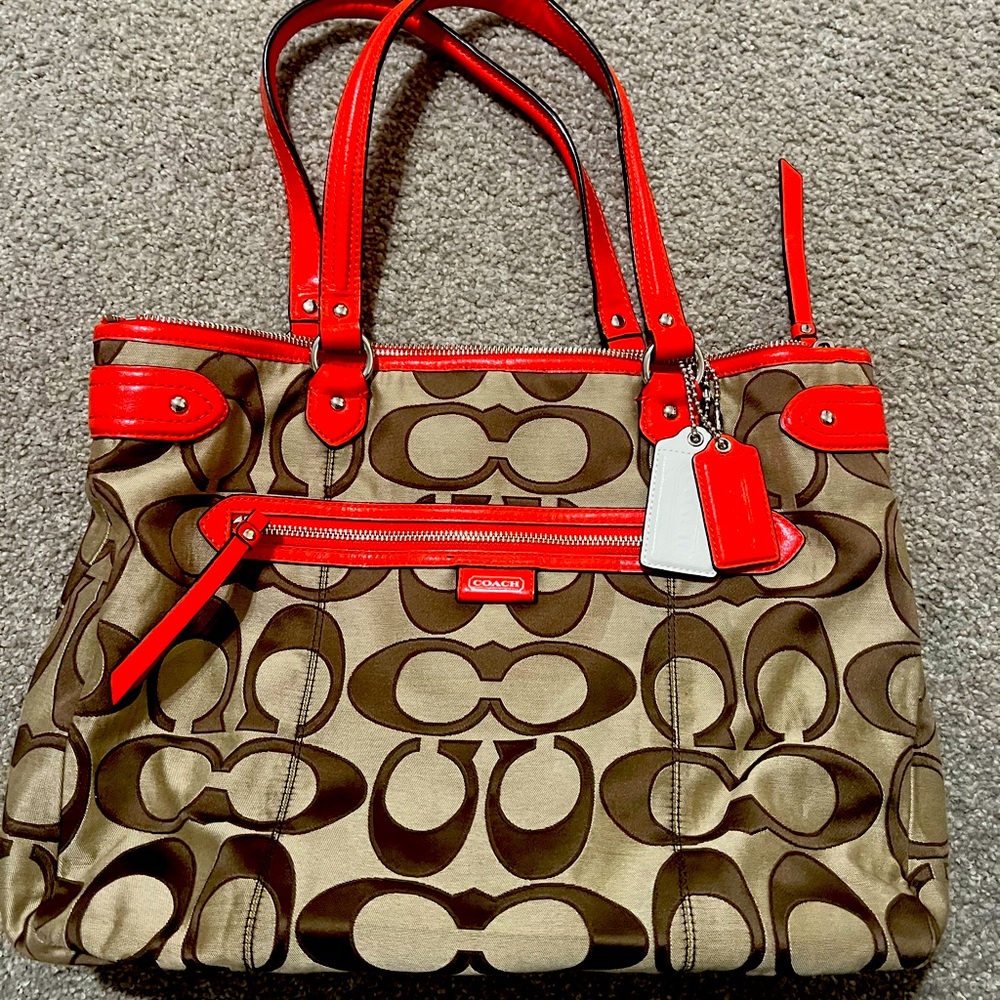 Coach tote bag